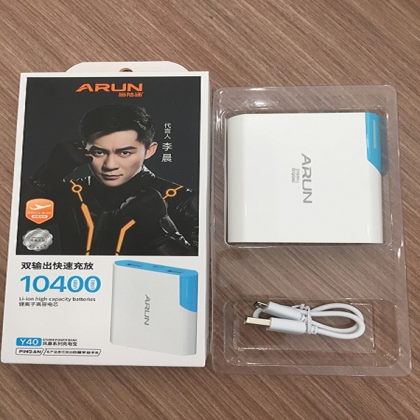 Pin sạc dự phòng Arun 10400 mAh