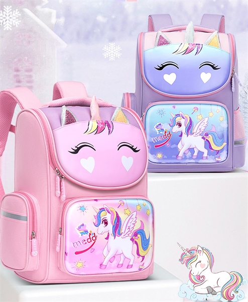 balo kỳ lân unicorn chống gù cho bé