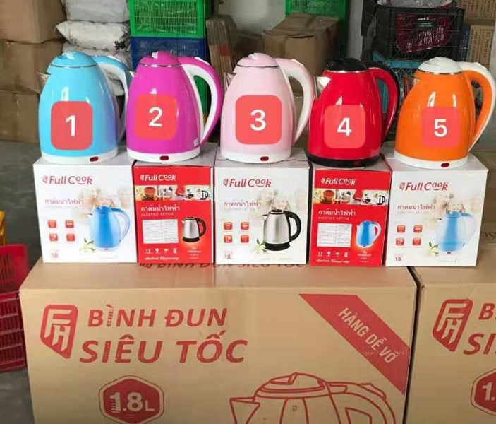 Ấm siêu tốc 2 lớp Fullcook 1.8L