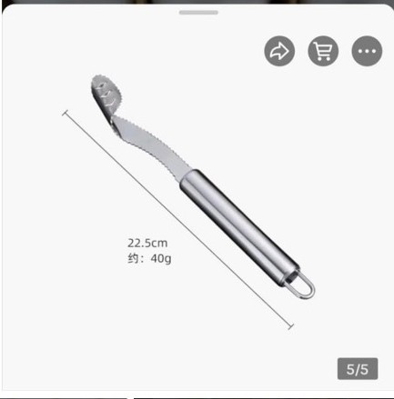 Dụng cũ lấy ruột lõi củ quả