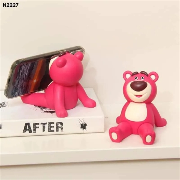 giá đỡ điện thoại gấu dâu Lotso