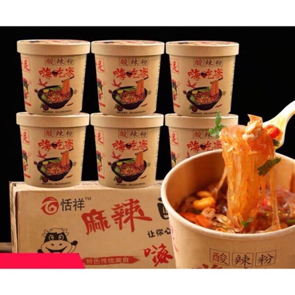 Thùng 6 hộp miến Trùng Khánh siêu ngon