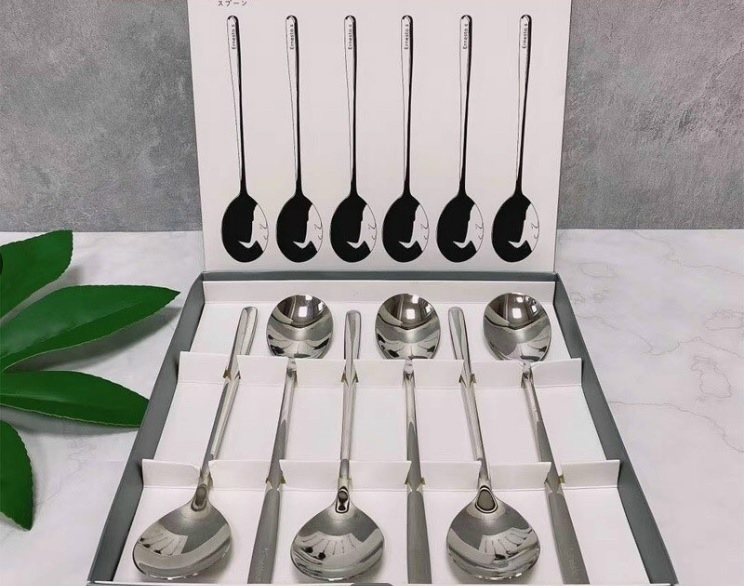 bộ 6 cái thìa đức cao cấp kèm hộp