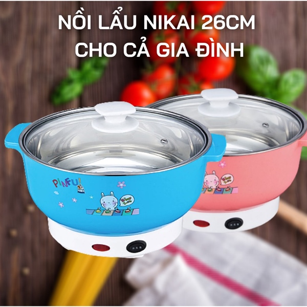 Nồi lẩu điện size lớn 26cm (loại lớn hơn)