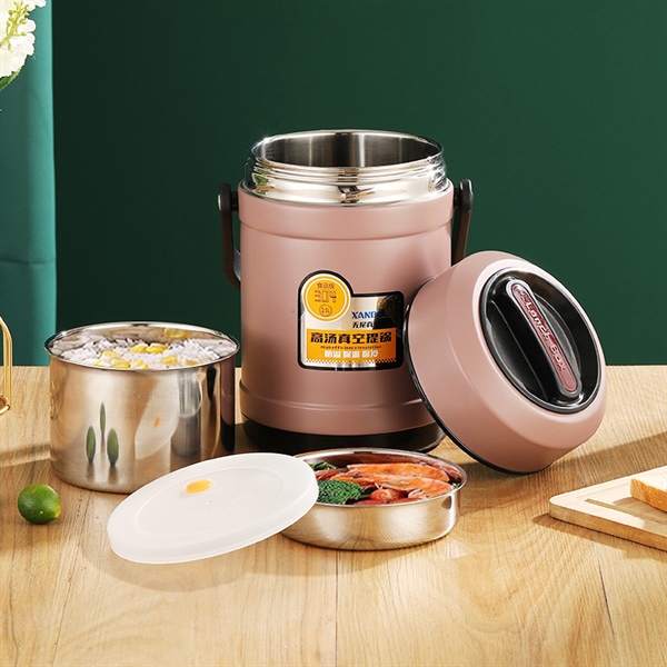 Cà mên giữ nhiệt inox cao cấp dung tích 2L