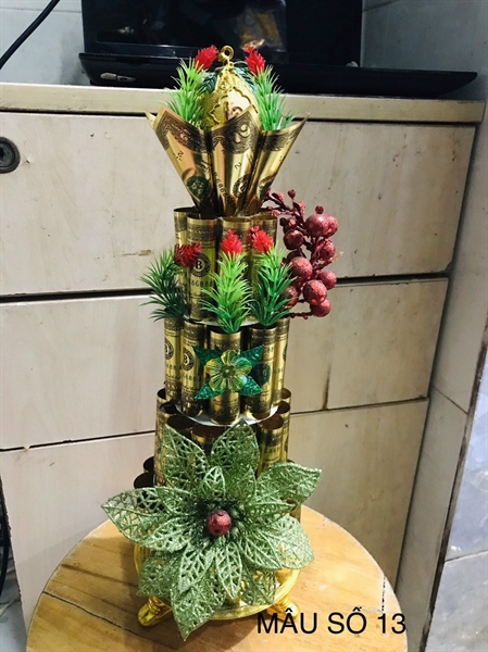 tháp tiền tài lộc size đại 5 TẦNG