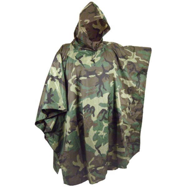 áo mưa cánh dơi 1m4 vải dù siêu dày lính rằn ri Kara