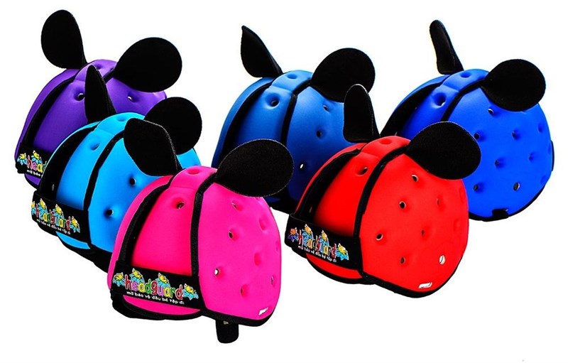 nón bảo hiểm tập đi có vành trước