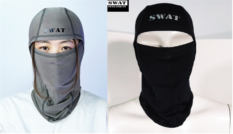 Khăn đi phượt trùm đầu Swat hàng công ty có túi zip