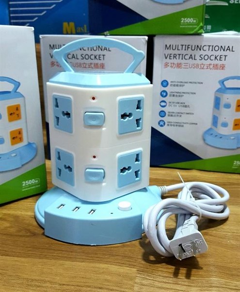 Ồ ĐIỆN 2 TẦNG CÓ 2 CỔNG USB Ổ ĐIỆN 2 CÔNG TẤC