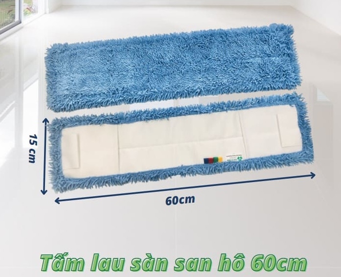 Bông lau nhà san hô bản 60cm