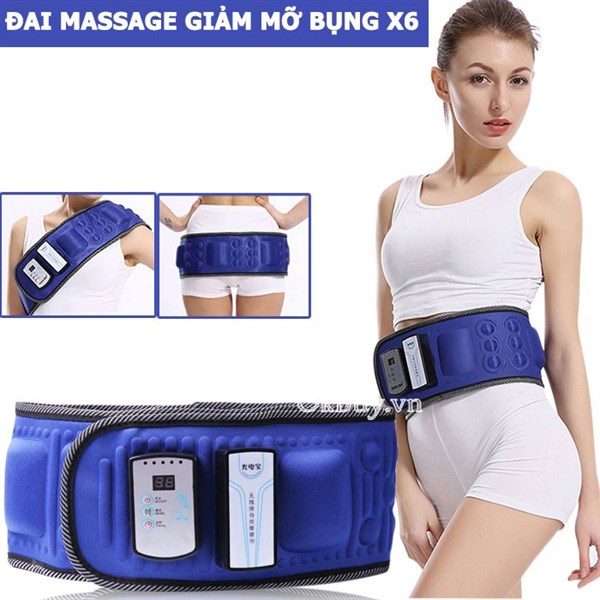 Đai massage X6 mẫu mới có sạc