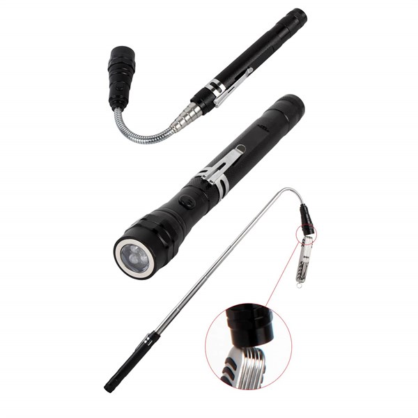 đen pin hình cây viết kéo dài nam châm