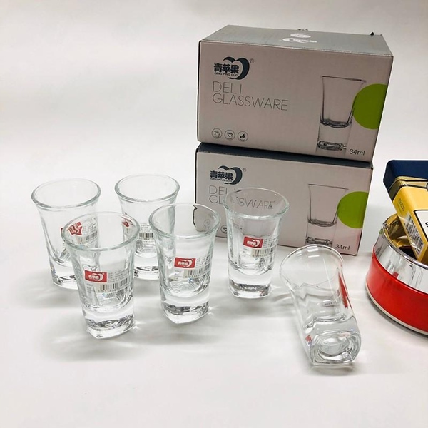 bộ 6 ly uống rượu DELI cao cấp