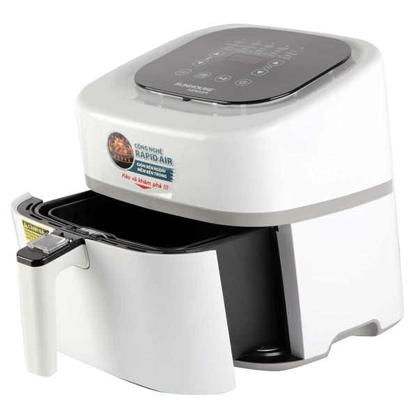 Nồi Chiên Không Dầu 4.5L SUNHOUSE SHD4086W