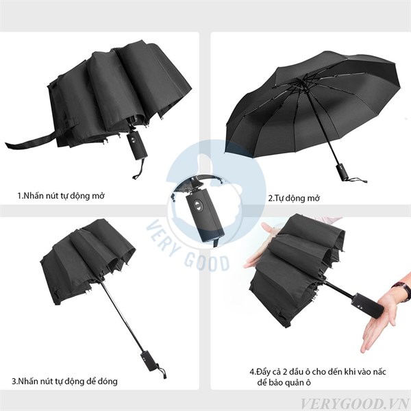 Dù bấm mở tự động 2 chiều
