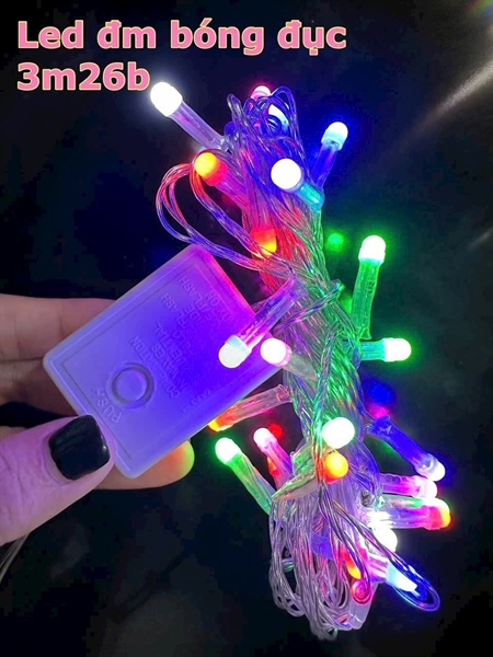 đèn led chớp đủ màu dây dài 3m5