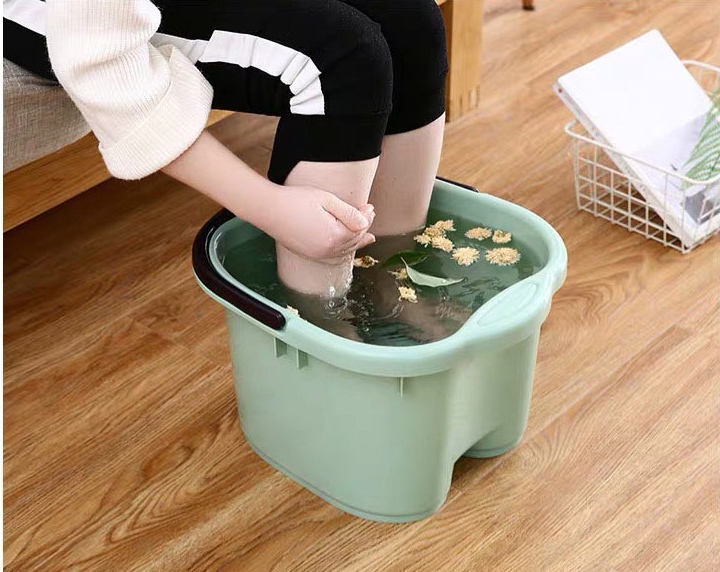 chậu ngâm chân massage kích thước 38x33x23