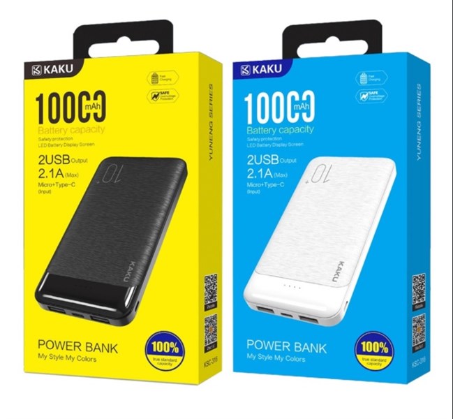 Sạc dự phòng Kaku KSC-316 10.000mAh chính hãng