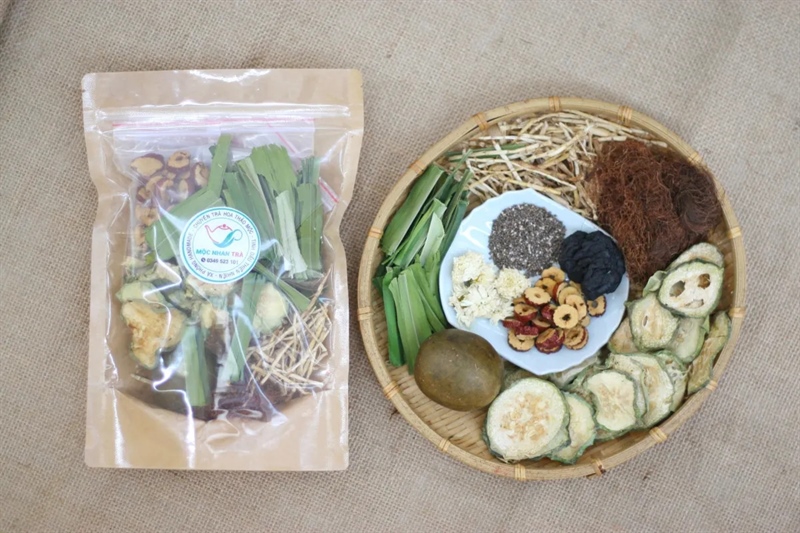 Set nguyên liệu nấu nước sâm bí đao