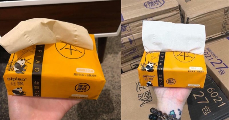 giấy ăn gấu trúc thiếu kg mã 6201-5