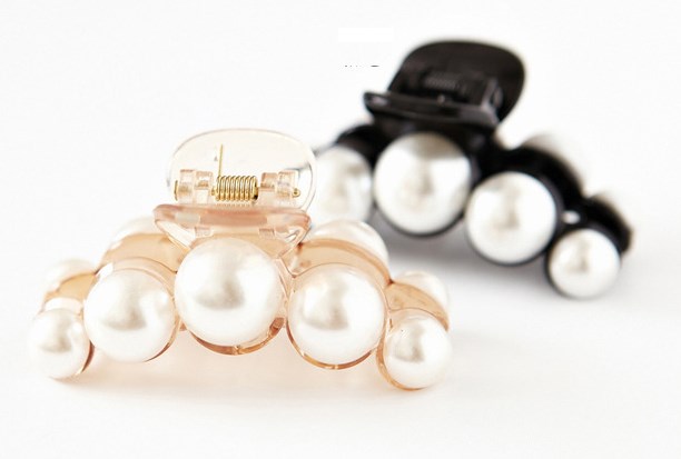 kẹp tóc đính ngọc trai sang trọng