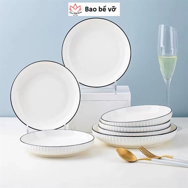 DĨA TRÒN SỨ VIỀN ĐEN