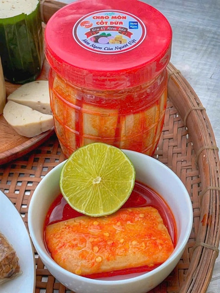 Chao môn cốt dừa