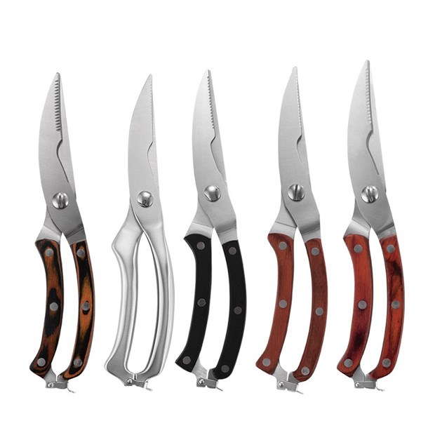 kéo cắt gà có móc khoá an toàn kích thước 25.3x4.2cm