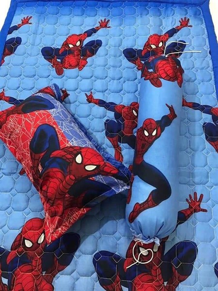 Bộ mền gối cho bé trai hình siêu nhân