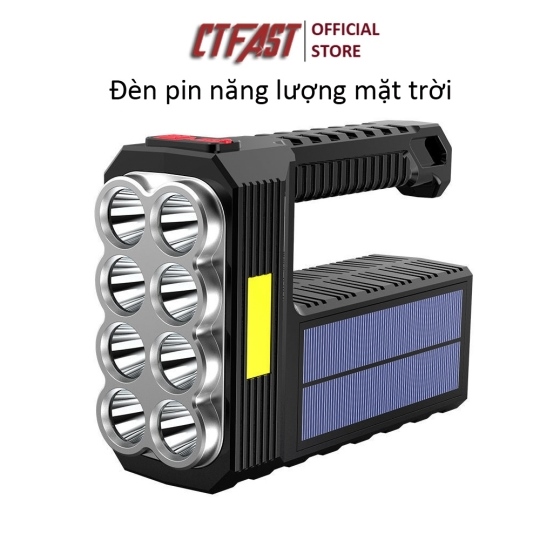 đèn pin cầm tay 8 led siêu sáng 5177