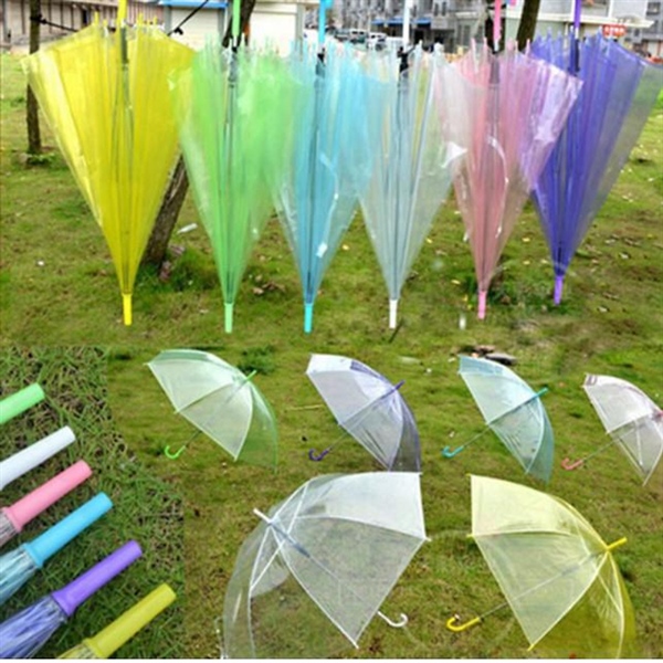 Dù trong suốt nhiều màu