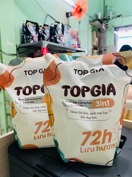 Giặt xả topgia bịch 2L