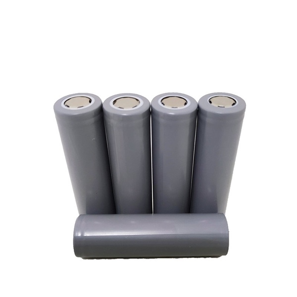 pin sạc quạt 18650 2000mah màu xám