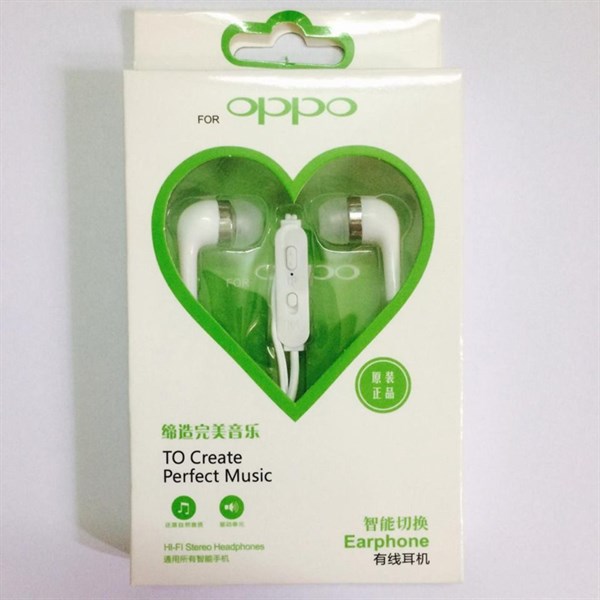 tai nghe oppo hộp trái tim