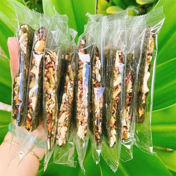 Rong biển kẹp hạt dinh dưỡng 500g