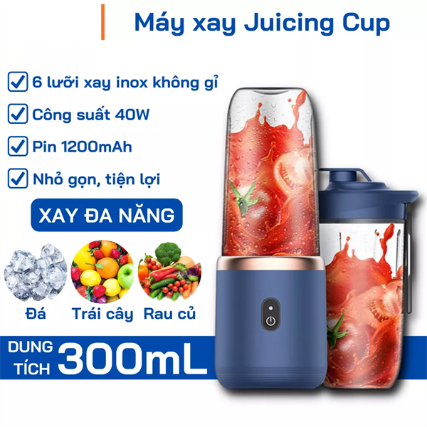 Máy xay sinh tố cầm tay kèm 2 cốc Juicing Cup