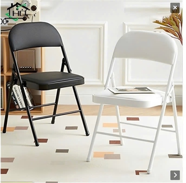 Ghế đệm chân sắt gấp gọn