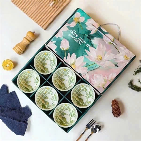 Set 6 bát sứ đẹp