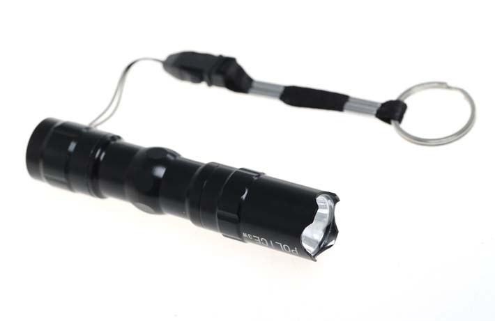 đèn pin police mini móc khoá 3w đèn led