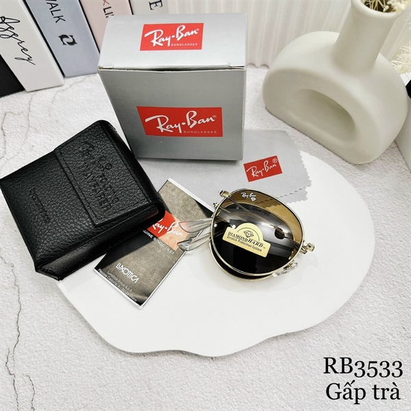 Kính mát rayban gấp gọn thời trang