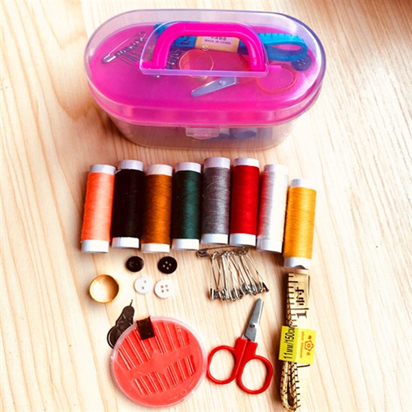 Bộ kim chỉ đa năng hộp nhỏ