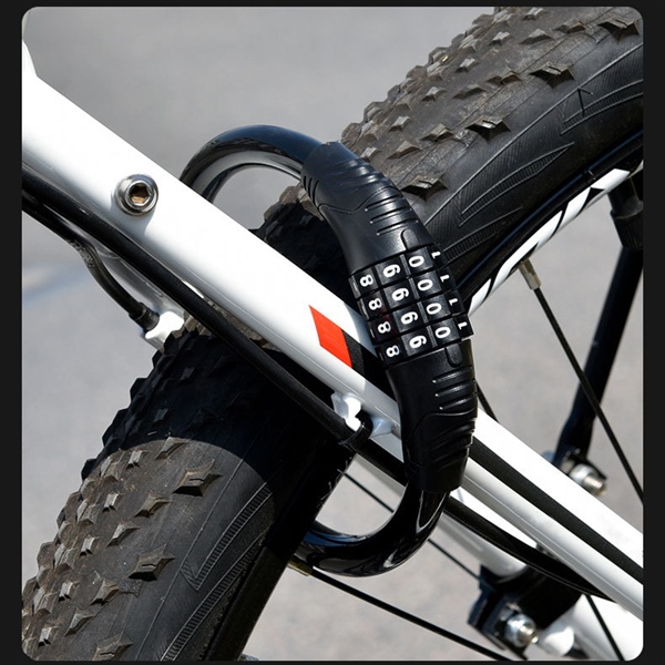 khóa dây xe đạp, xe máy 4 số an toàn