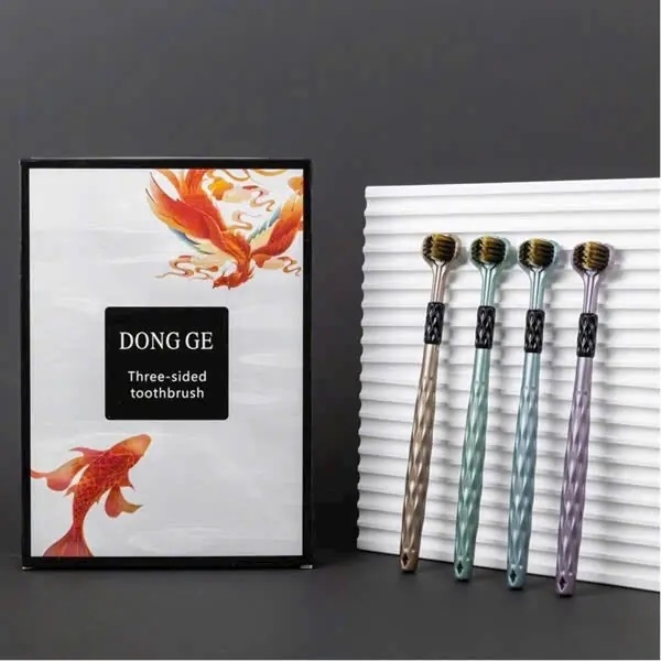 hộp 4 bàn chải 3 mặt HOTTREND hiệu DONG GE