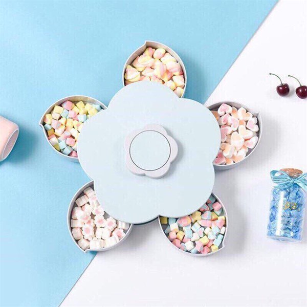 Hộp mứt xoay trái tim có giá đỡ điện thoại