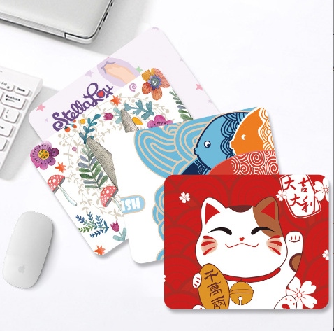 miếng lót chuột hoạt hình thú kích thước 21cmx26cm