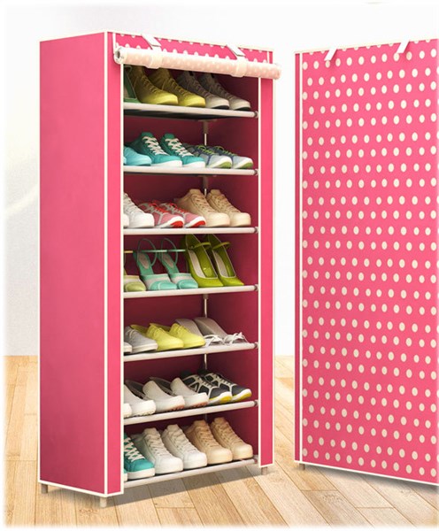 Tủ giày 7 tầng HỌA TIẾT mẫu mới