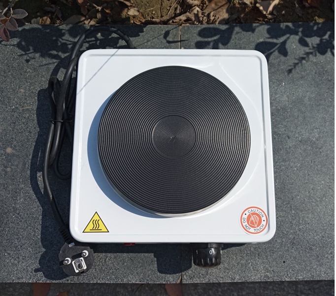 Bếp điện 1000w làm nóng cafe, trà