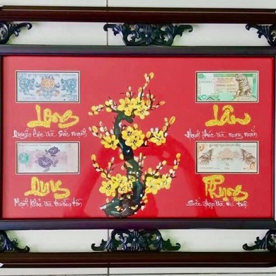 bộ tiền long lân quy phụng tứ linh