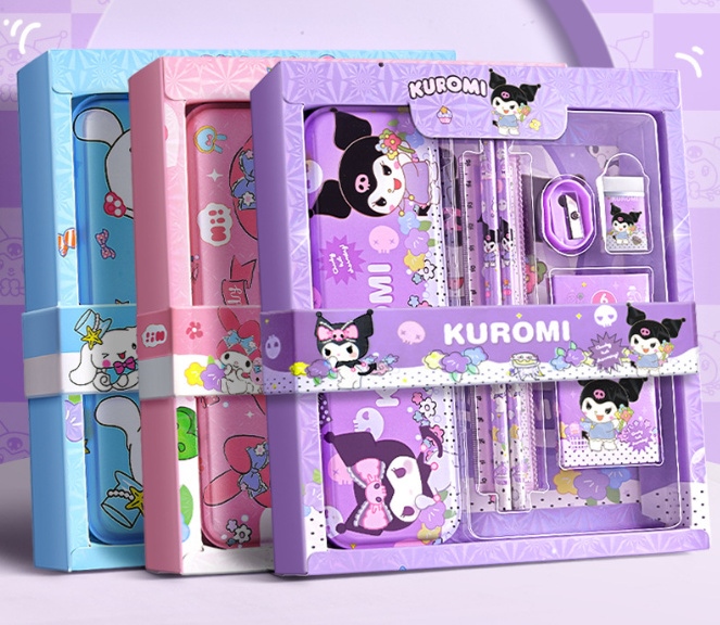 Set 12 món dụng cụ học tập cho bé hình KUROMI
